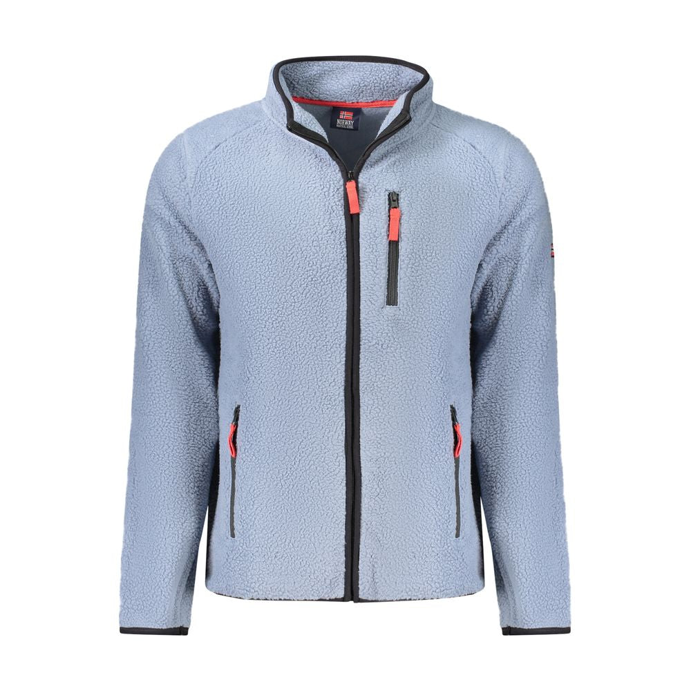 Norway 1963 Blue Polyester Men Sweater