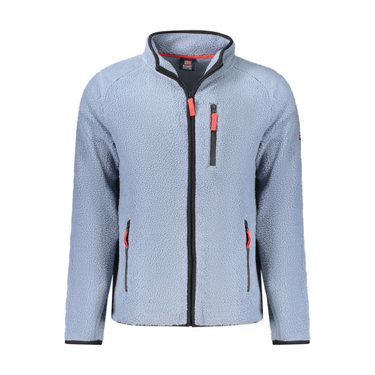 Norway 1963 Blue Polyester Men Sweater