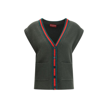 Gucci Wool Cardigan Vest: A Contemporary Classic