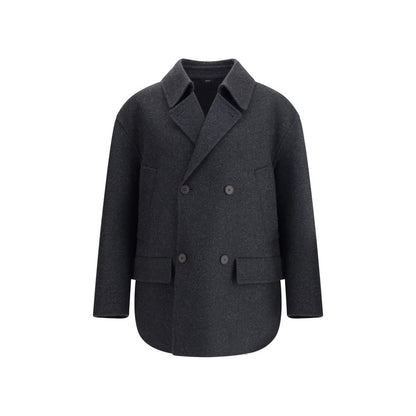 Fendi Wool Felt Double-Breasted Caban Coat