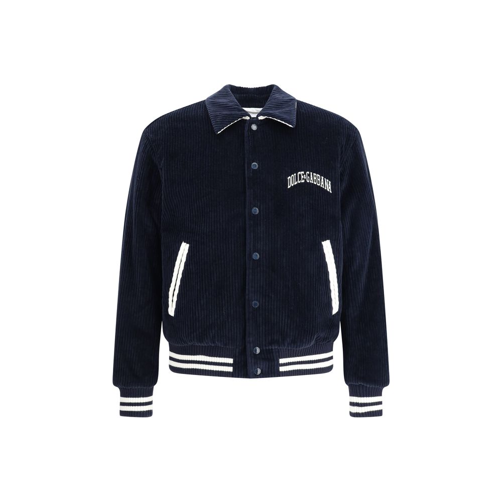 Dolce & Gabbana Corduroy College Jacket