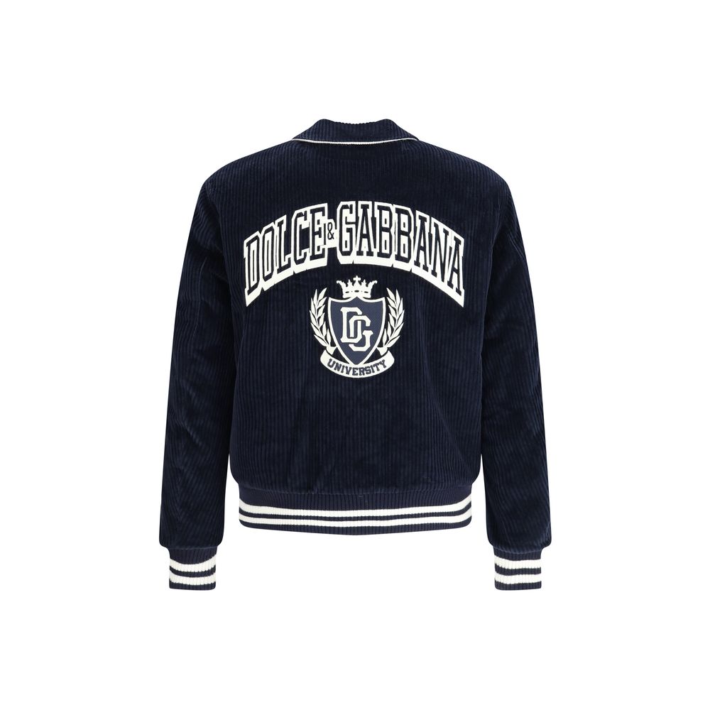 Dolce & Gabbana Corduroy College Jacket