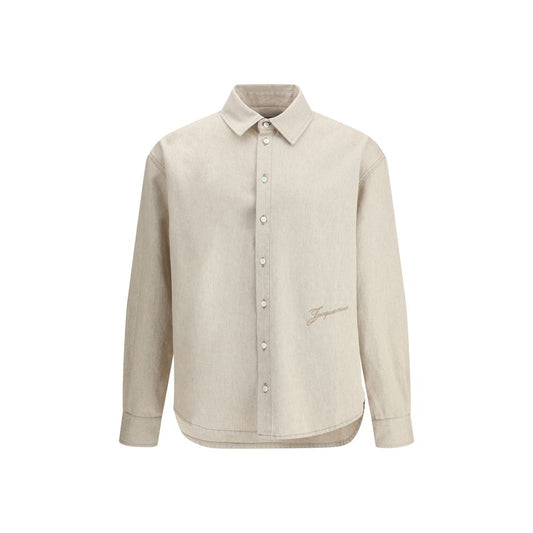 Jacquemus Simon Denim Shirt in de-Nîmes