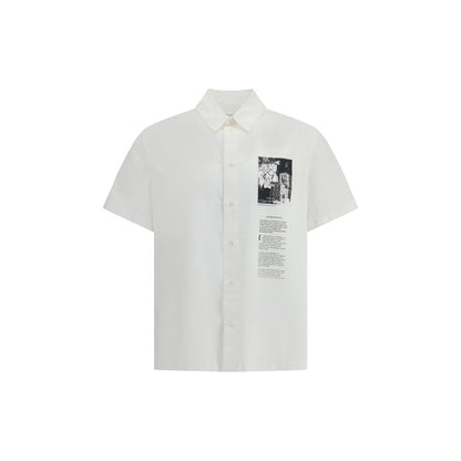 Off-White Graphic Print Bowling Shirt