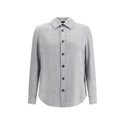 ZEGNA Button Up Shirt - Cashmere and Silk Blend