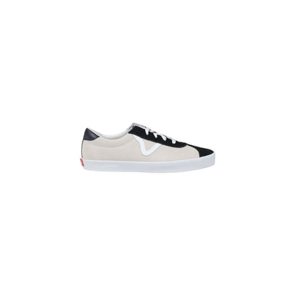 Vans Black And White Suede Leather Sneaker