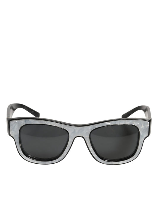 Dolce & Gabbana DG4379F Pearl White Acetate Frame Sunglasses