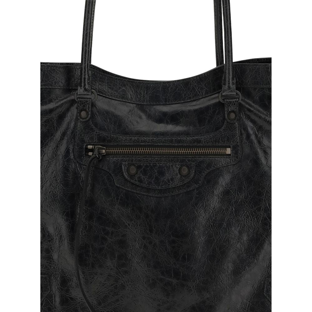 Balenciaga Black Le City Tote Bag