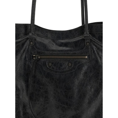 Balenciaga Black Le City Tote Bag