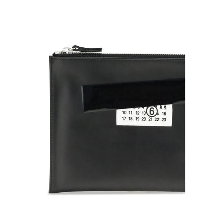 MM6 Leather Pouch - Minimalist Elegance