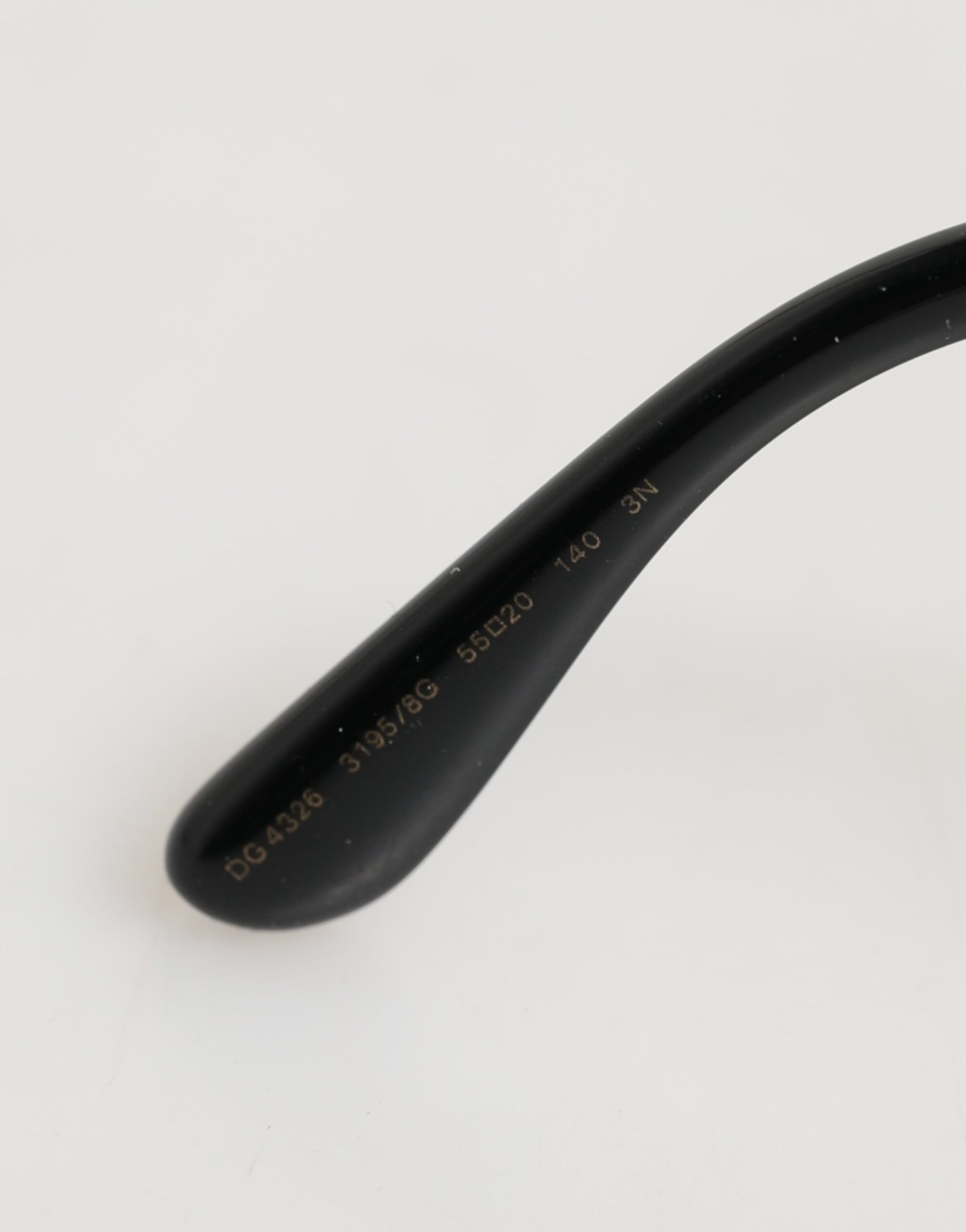 Dolce & Gabbana Black Silver Sequin Butterfly Sunglasses DG4326