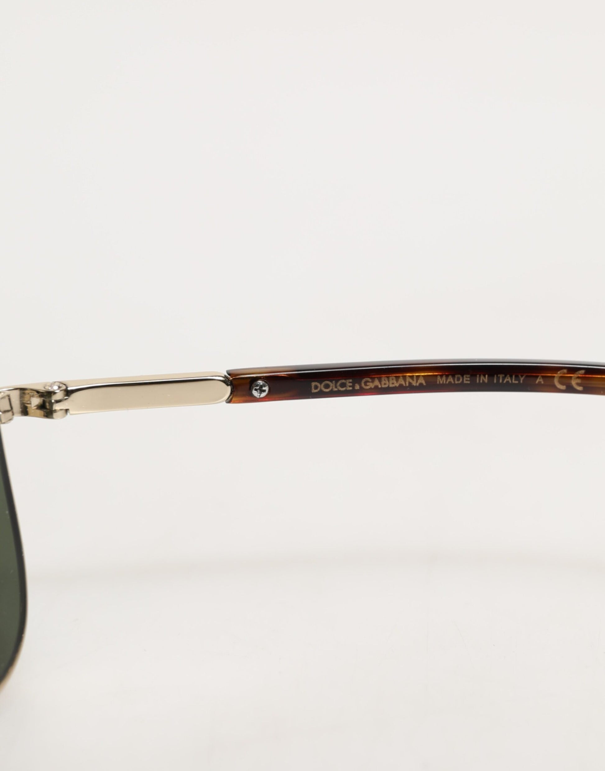 Dolce & Gabbana DG2125 Silver Frame Aviator Sunglasses