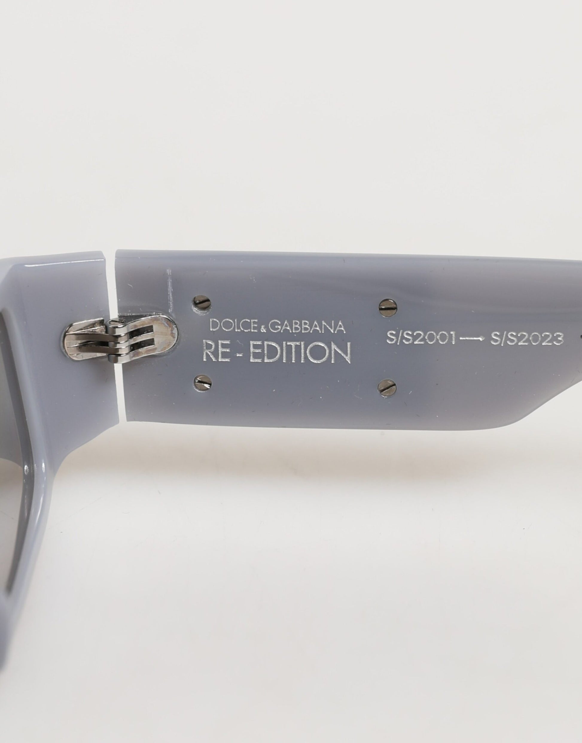 Dolce & Gabbana Light Gray Re-Edition DG4444 Sunglasses