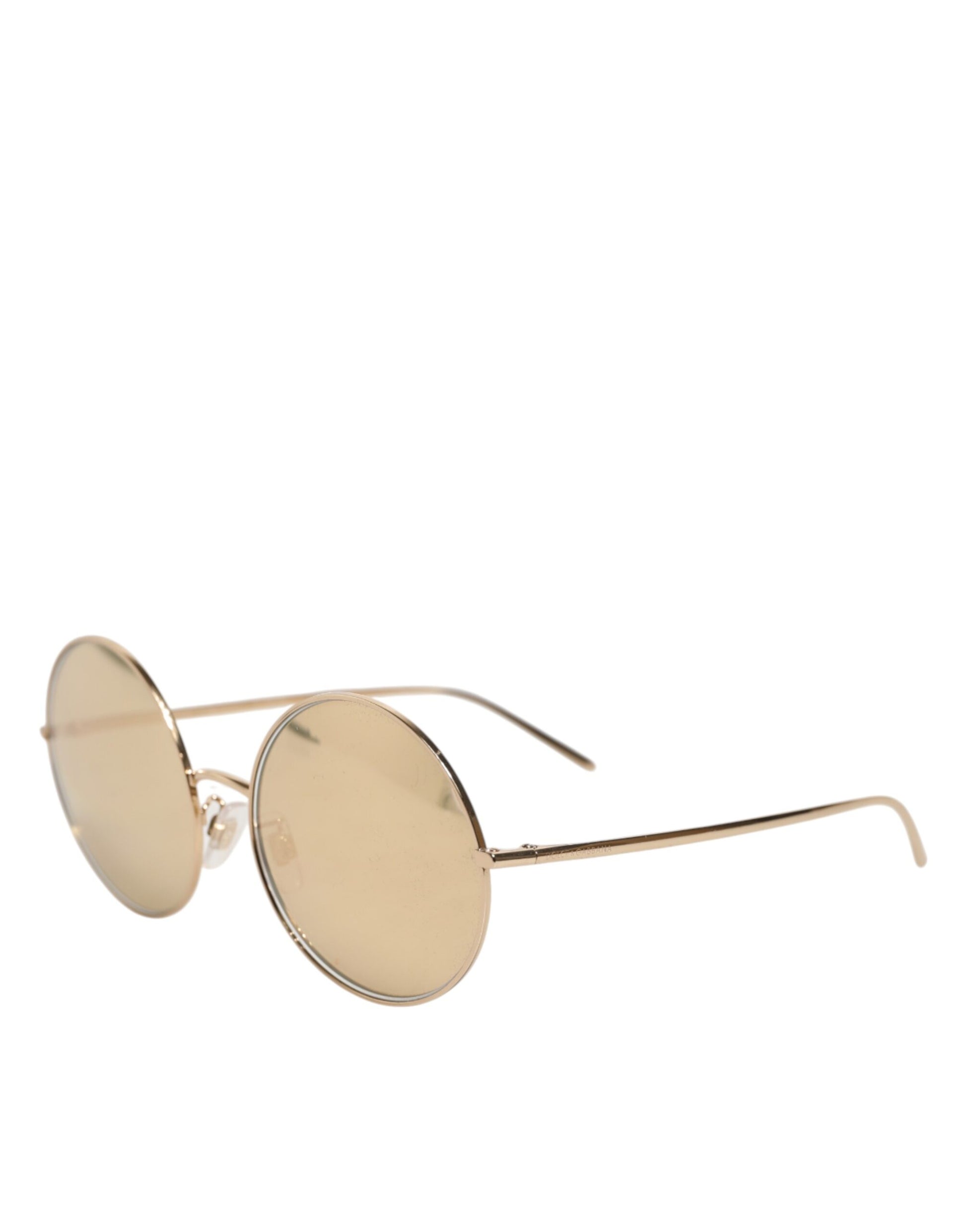 Dolce & Gabbana Gold Metal Round Shades - DG2215K Eyewear