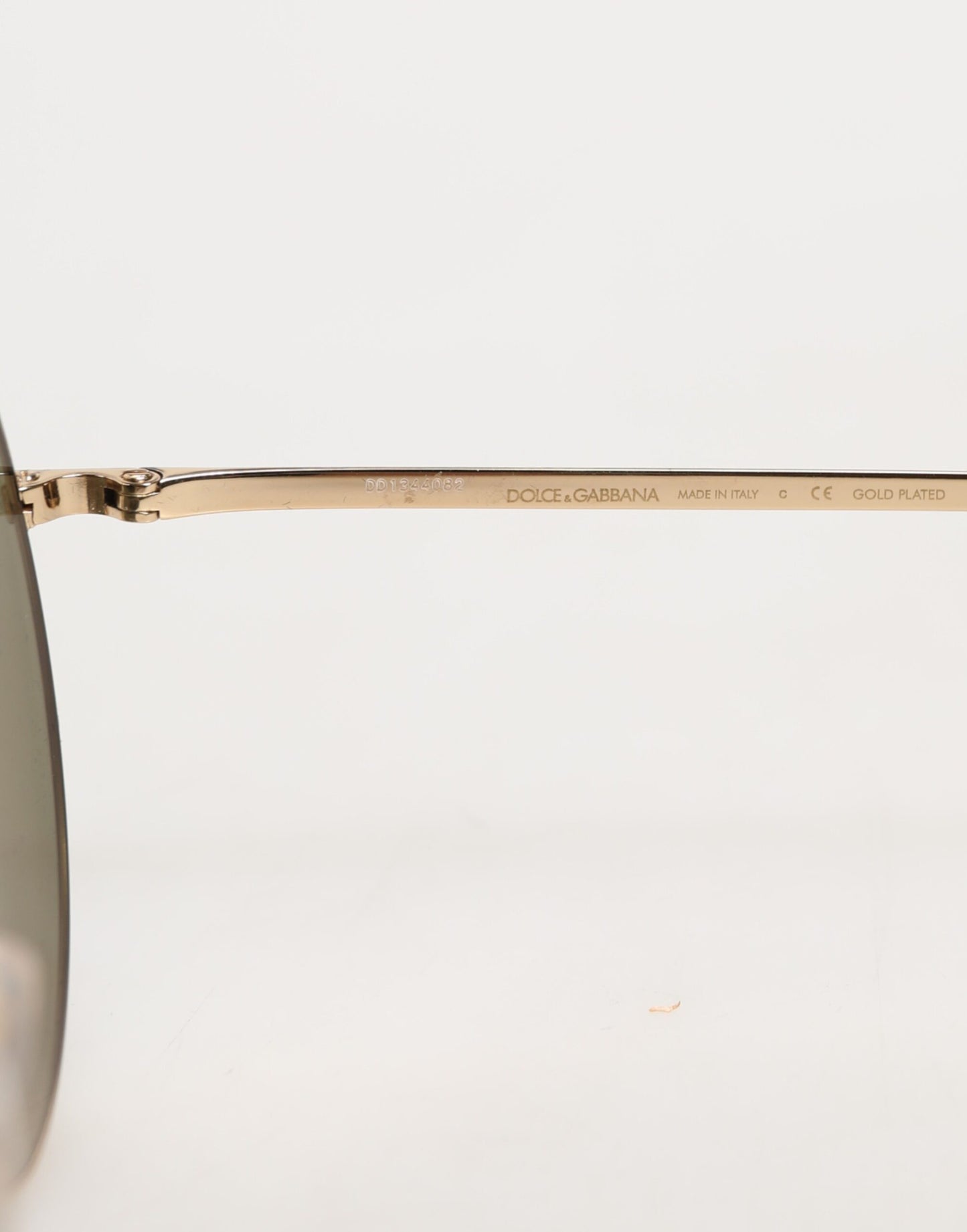 Dolce & Gabbana Gold Metal Round Shades - DG2215K Eyewear