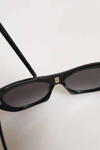 Dolce & Gabbana Black Re-Edition DNA Cat-Eye Frame Sunglasses
