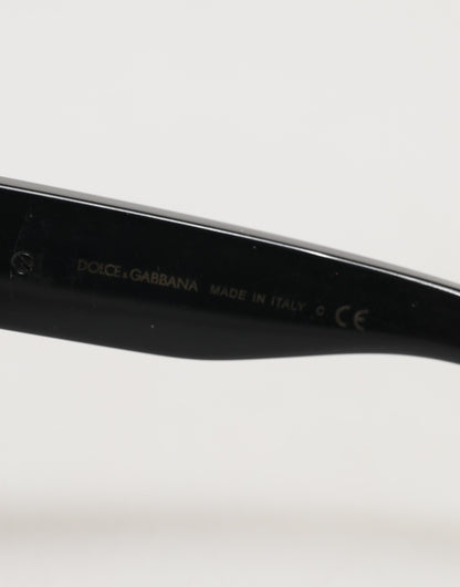 Dolce & Gabbana DG6162 Shield Sunglasses in Black, Yellow and White