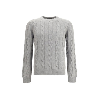 Aragona Cashmere Braided-effect Crewneck Sweater