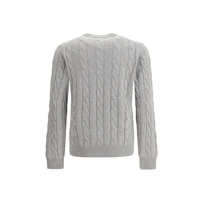 Aragona Cashmere Braided-effect Crewneck Sweater