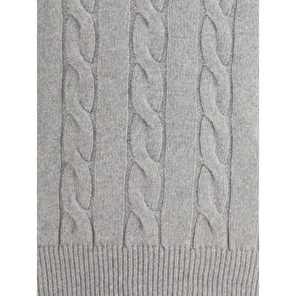 Aragona Cashmere Braided-effect Crewneck Sweater
