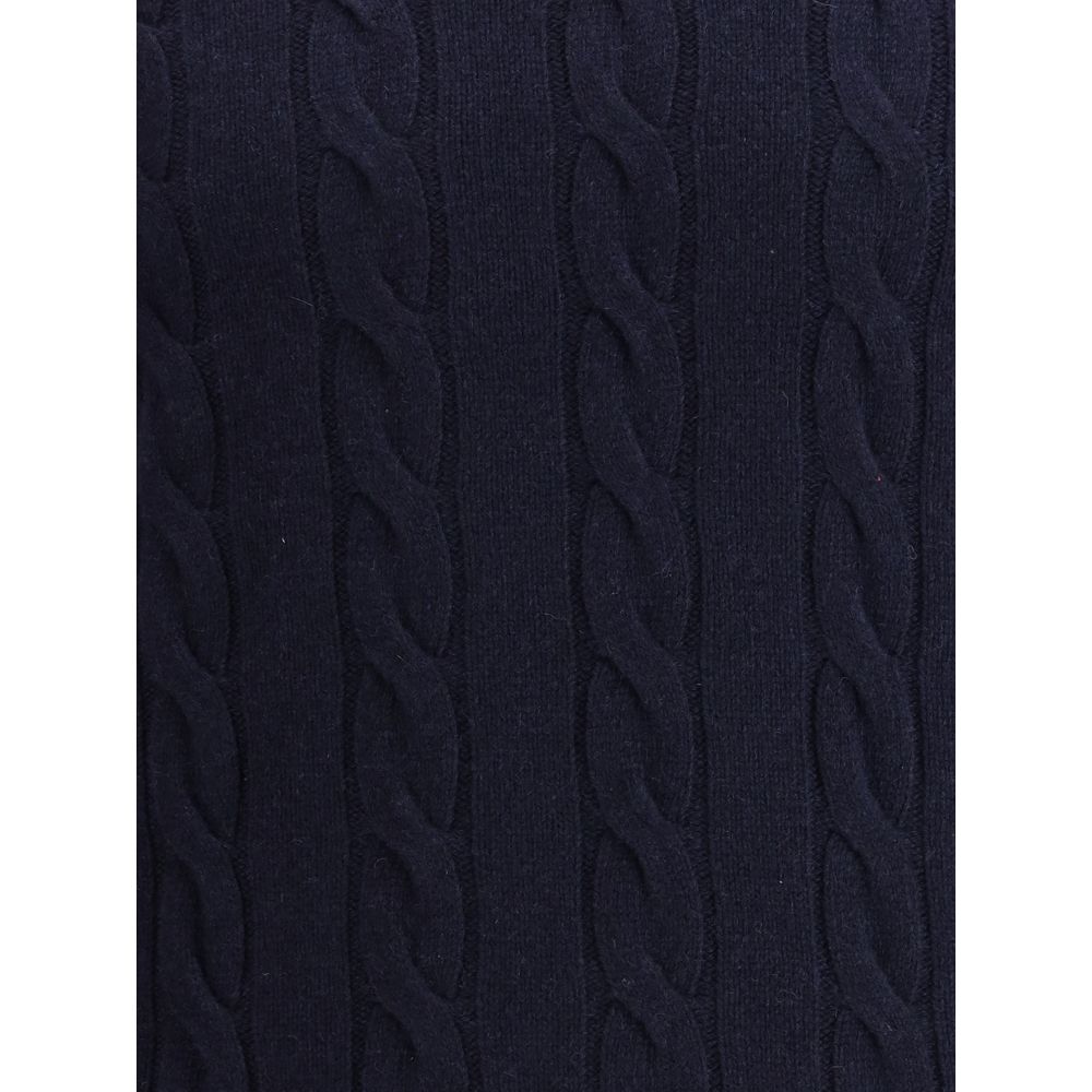 Aragona Cashmere Braided-effect Crewneck Sweater