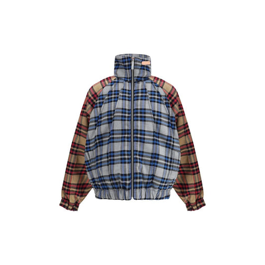 PDF Channel Federico Patchwork Check Jacket