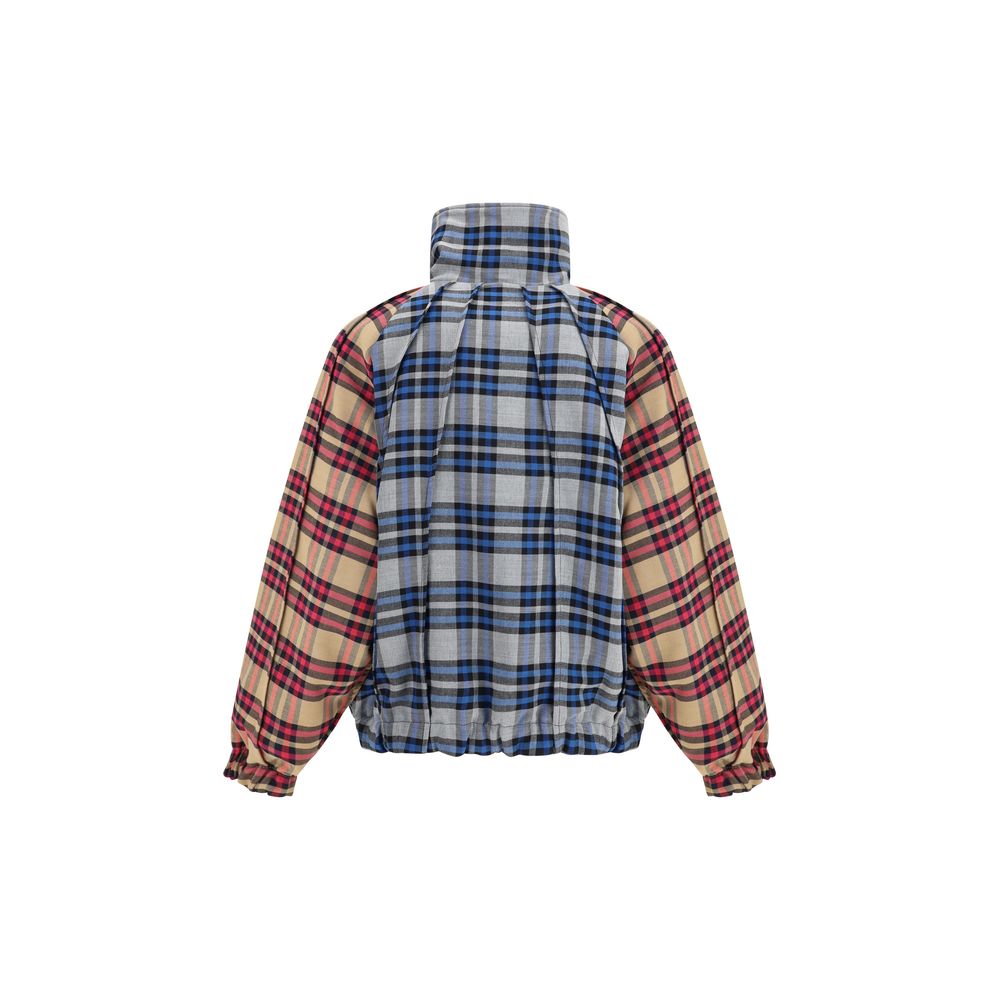 PDF Channel Federico Patchwork Check Jacket