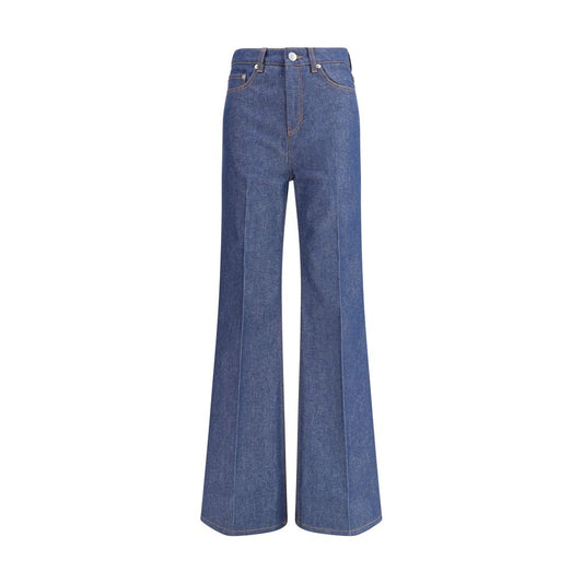 AMI Paris Flare Fit Jeans in Raw
