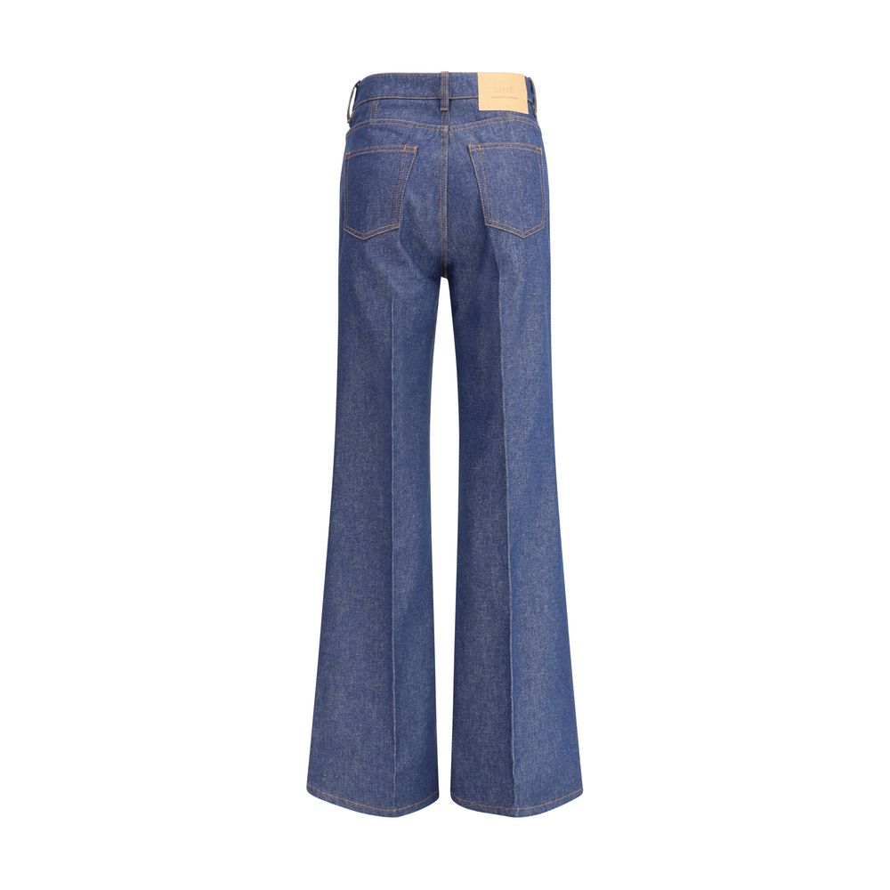 AMI Paris Flare Fit Jeans in Raw