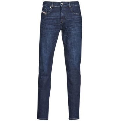 Diesel Blue Cotton Slim-Fit Jeans