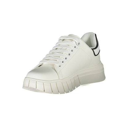 Gaëlle Paris White Polyester Sneakers