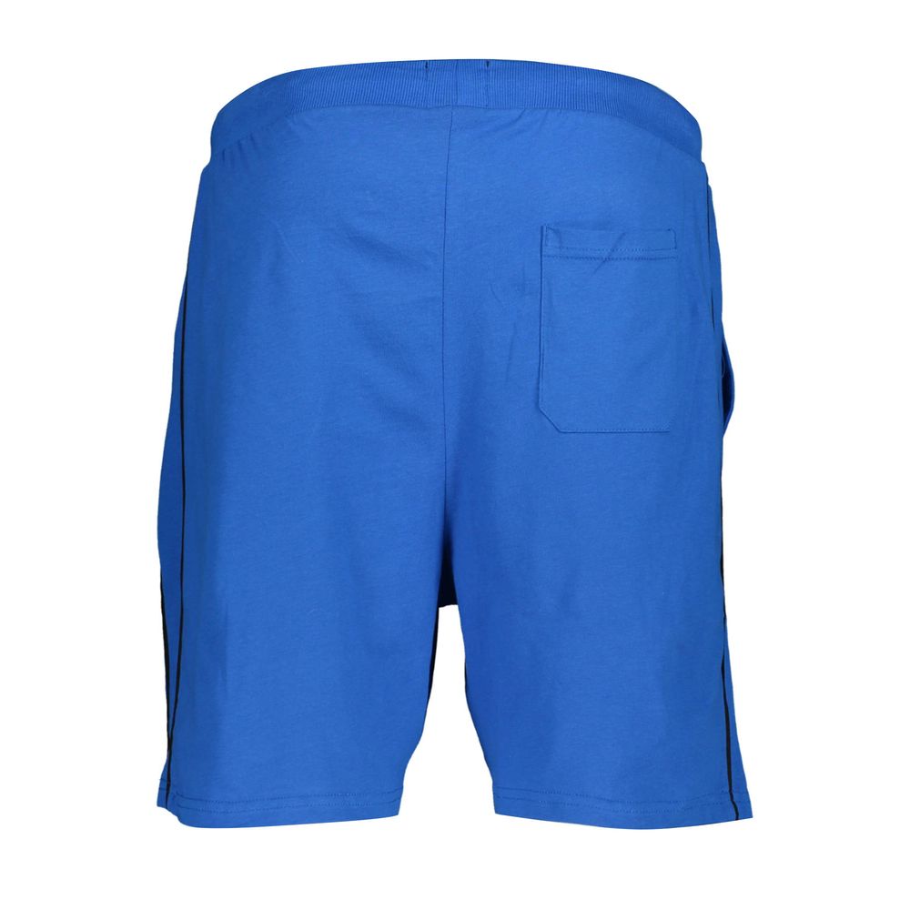 Gianmarco Venturi Blue Cotton Shorts