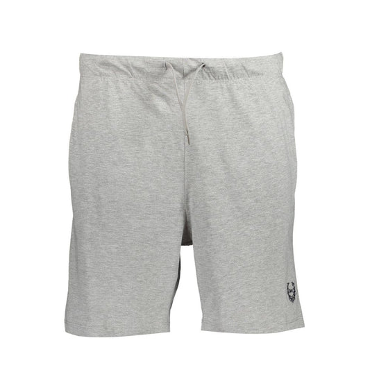 Gianmarco Venturi Gray Cotton Pant: Effortless Sporty Style