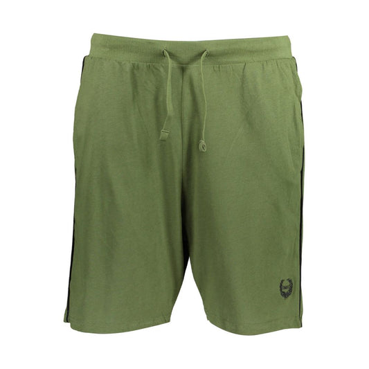 Gianmarco Venturi Green Cotton Shorts