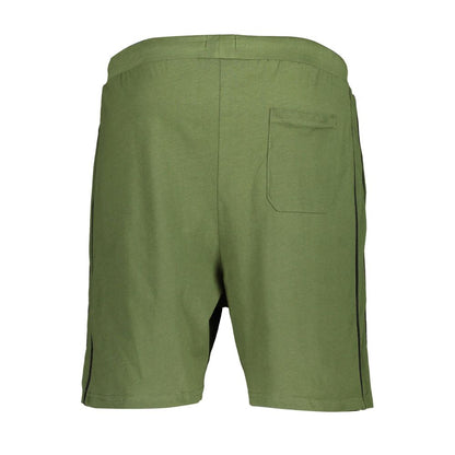 Gianmarco Venturi Green Cotton Shorts