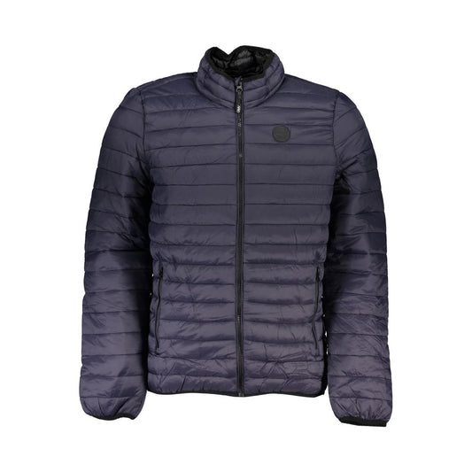 Gianmarco Venturi Blue Polyamide Long Sleeve Jacket