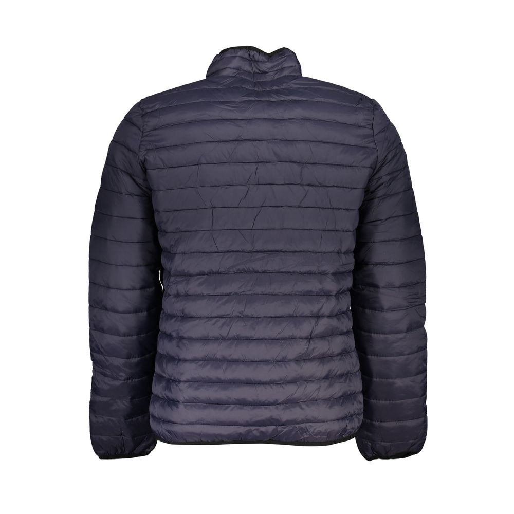 Gianmarco Venturi Blue Polyamide Long Sleeve Jacket