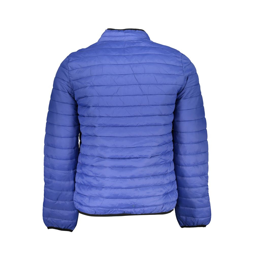 Gianmarco Venturi Blue Polyamide Long Sleeve Jacket