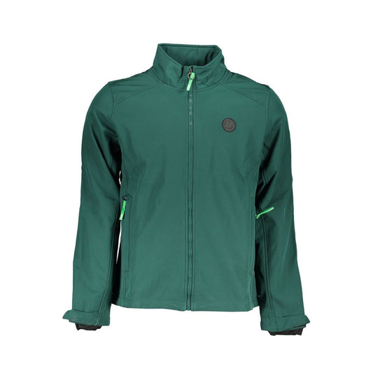Gianmarco Venturi Green Soft Shell Polyester Jacket