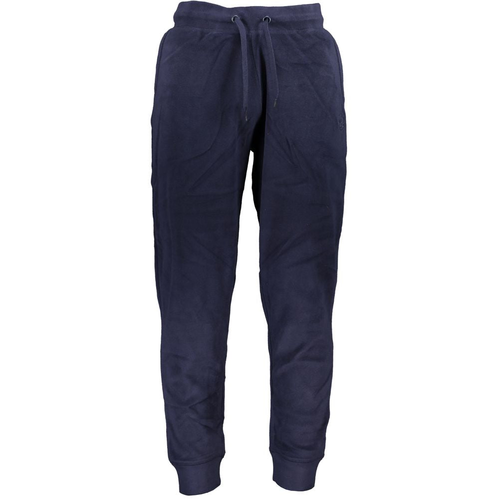 Gianmarco Venturi Blue Polyester Fleece Sports Trousers