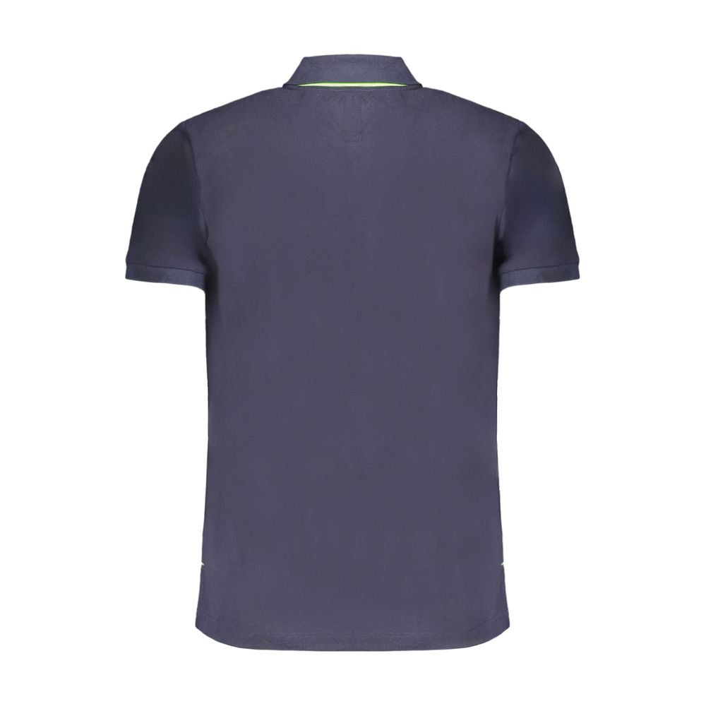 Gianmarco Venturi Blue Cotton Polo Shirt – Classic Style for Every Occasion