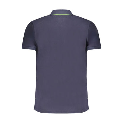 Gianmarco Venturi Blue Cotton Polo Shirt – Classic Style for Every Occasion