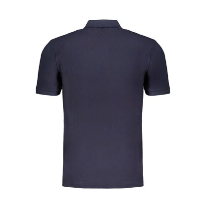 Gianmarco Venturi Blue Cotton Polo Shirt - Elevate Your Wardrobe