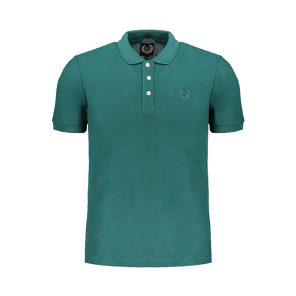 Gianmarco Venturi Green Cotton Polo Shirt - Stylish and Comfortable