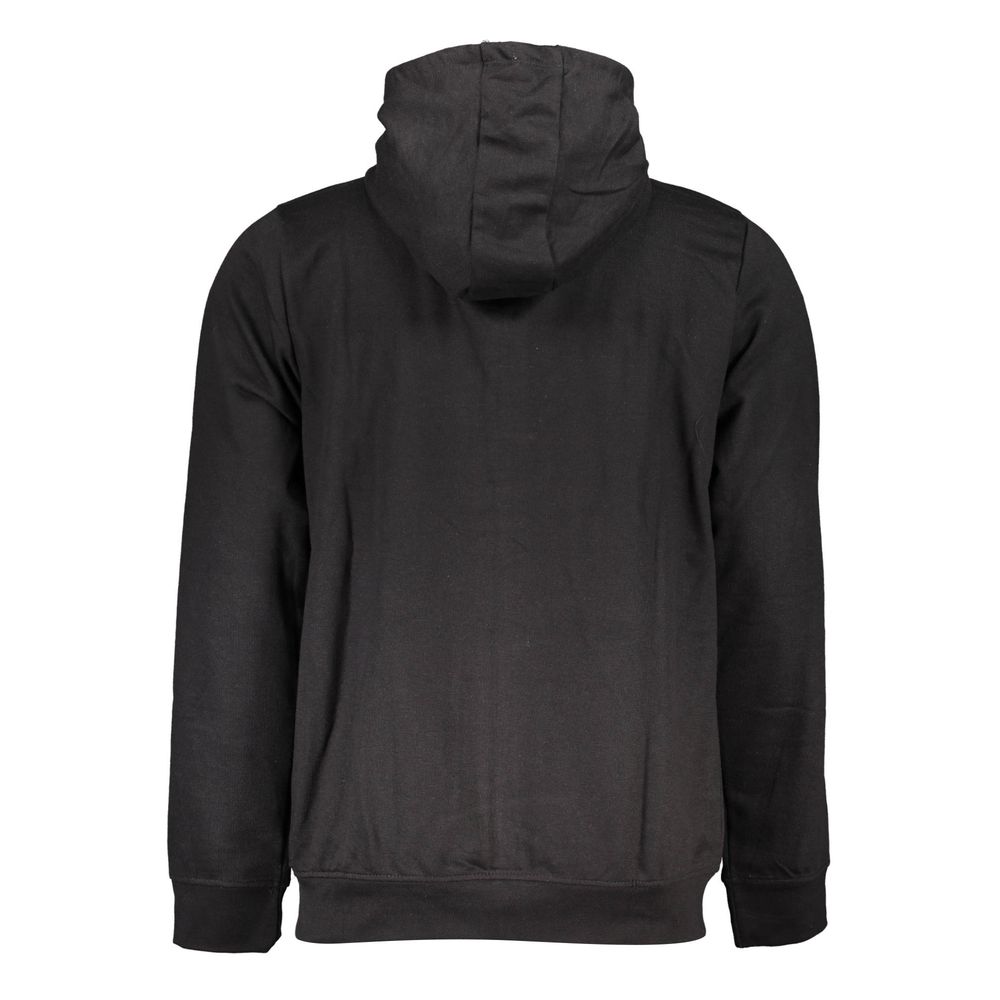 Gianmarco Venturi Black Cotton Sweatshirt