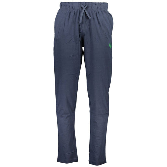 Gianmarco Venturi Blue Cotton Pants
