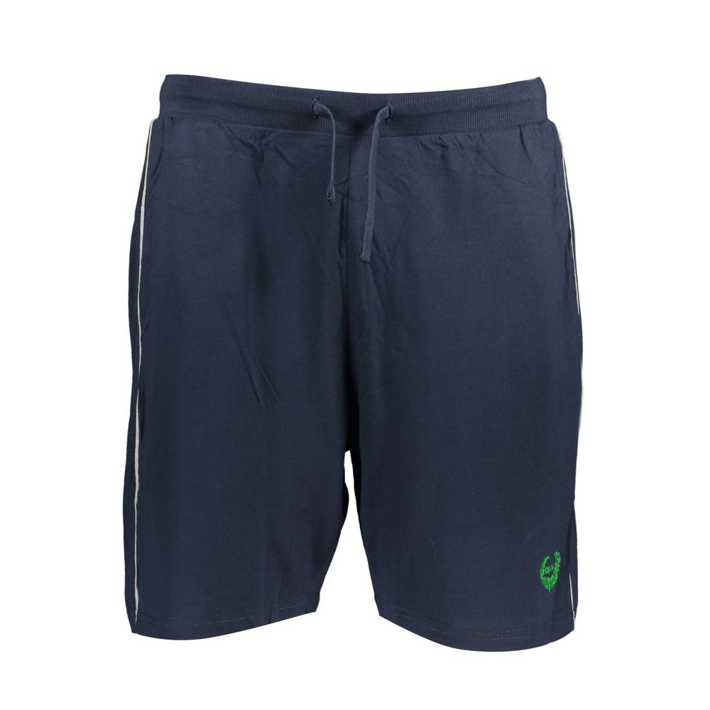 Gianmarco Venturi Blue Cotton Pant