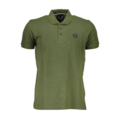 Gianmarco Venturi Green Cotton Polo Shirt - Stylish & Comfortable