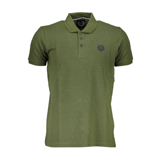 Gianmarco Venturi Green Cotton Polo Shirt - Stylish & Comfortable