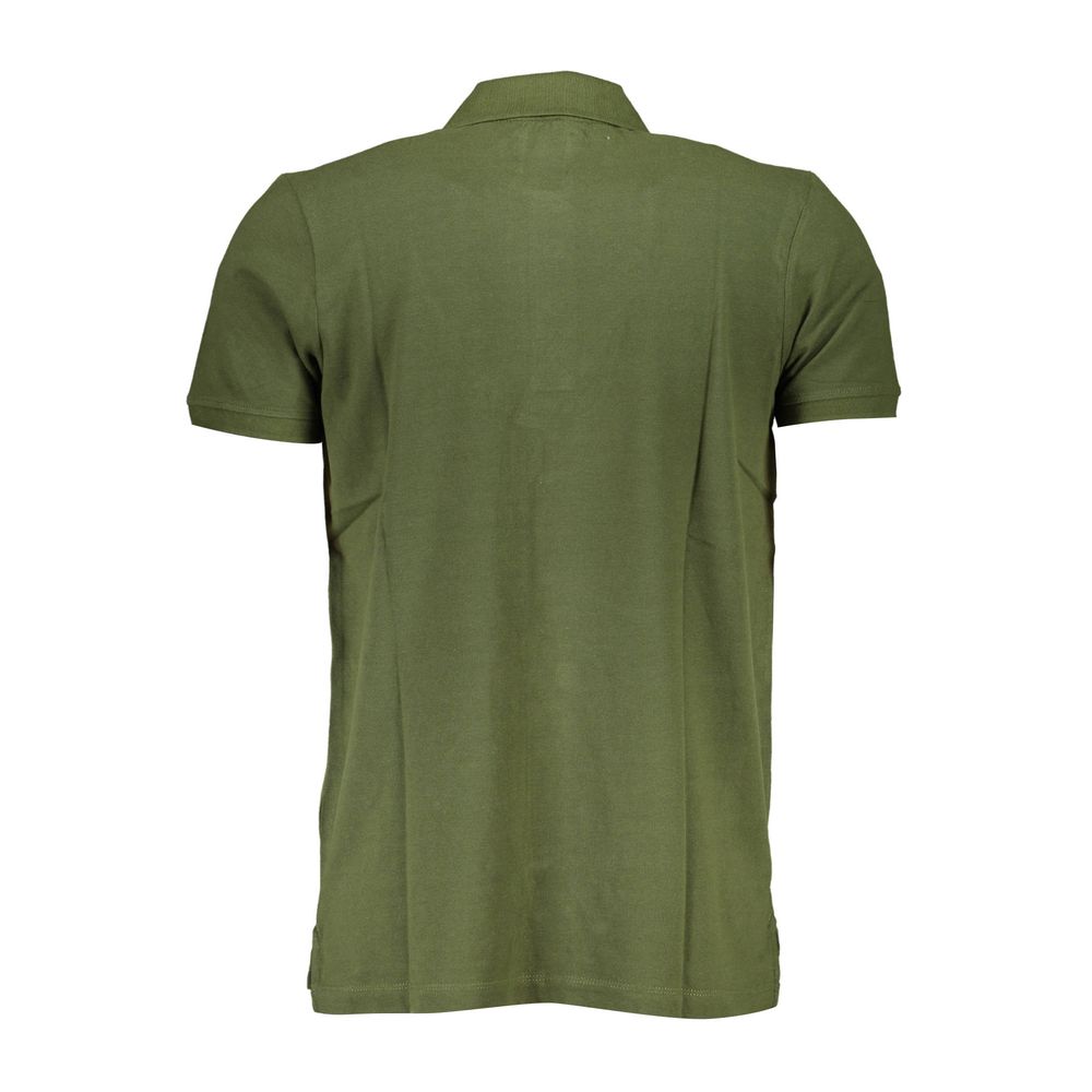 Gianmarco Venturi Green Cotton Polo Shirt - Stylish & Comfortable